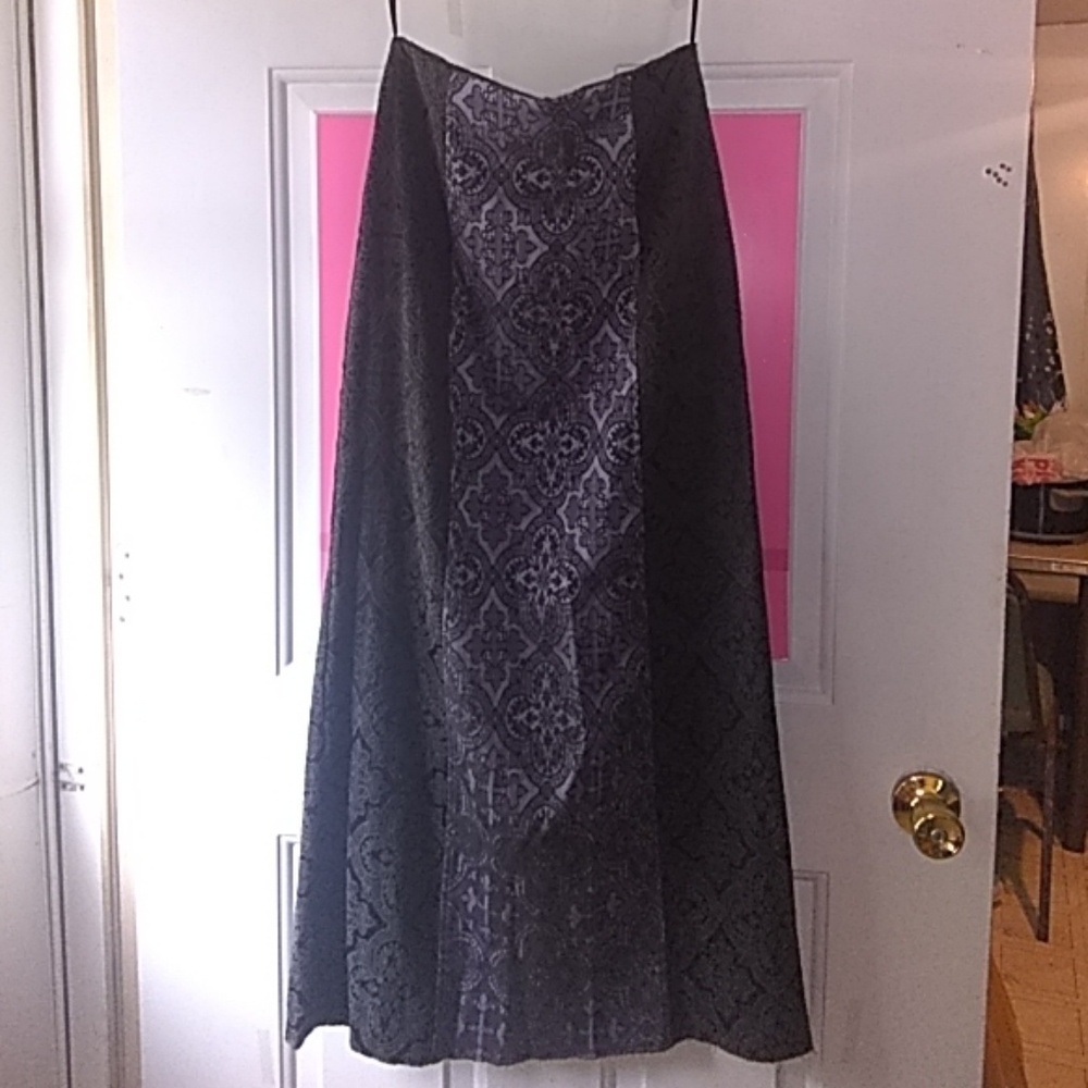 VINTAGE! Morbid Threads Jqrd Styl Flr Length Skirt